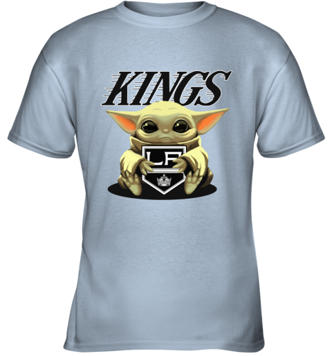 NHL Hockey Los Angeles Kings Star Wars Baby Yoda Shirt T Shirt