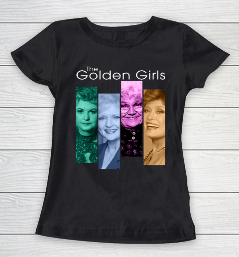 Golden Girls Tshirt Face smile vintage retro The Golden Girls Rose Dorothy Blanche Women's T-Shirt