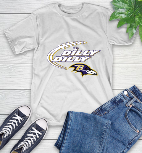 NFL Baltimore Ravens Dilly Dilly Football Sports T-Shirt
