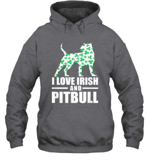 pitbull in a hoodie