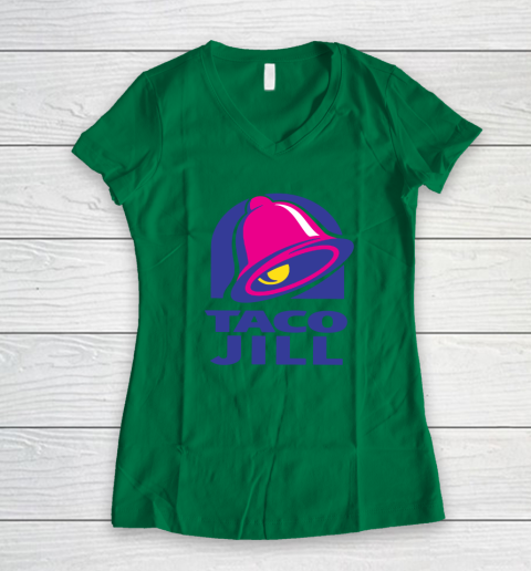 Taco Jill Women's V-Neck T-Shirt 3