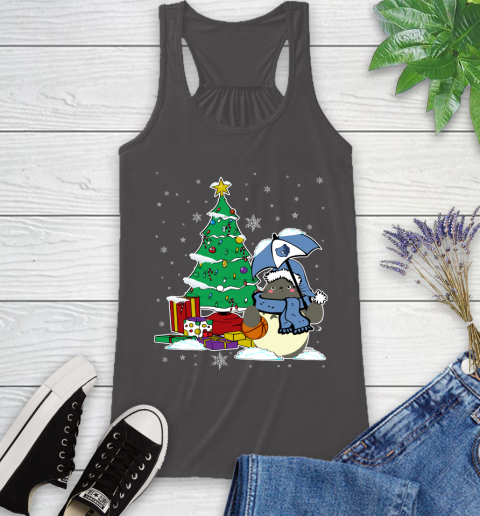 Memphis Grizzlies NBA Basketball Cute Tonari No Totoro Christmas Sports Racerback Tank 11