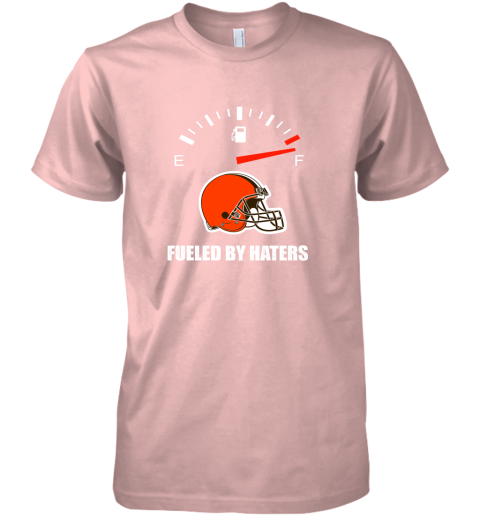 ri5p fueled by haters maximum fuel cleveland browns premium guys tee 5 front light pink