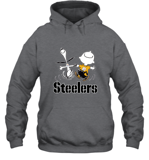 Snoopy And Charlie Brown Happy Pittsburgh Steelers - Rookbrand