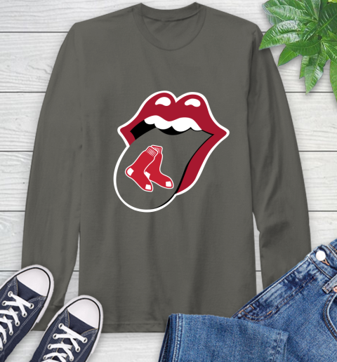 Boston Red Sox MLB Baseball Lips I Root For My Team Adoring Fan 65