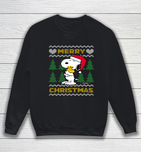 Peanuts Snoopy Merry Christmas Ugly Sweatshirt