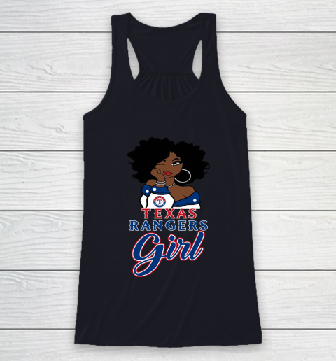 Texas Rangerss Girl MLB Racerback Tank 8