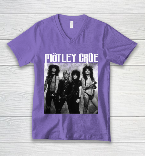 Motley Crue Perfect Crue V-Neck T-Shirt 8