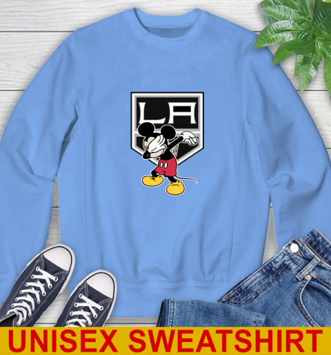 Los Angeles Kings NHL Hockey Dabbing Mickey Disney Sports Sweatshirt 11