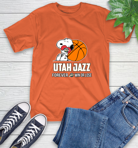 NBA The Peanuts Movie Snoopy Forever Win Or Lose Basketball Utah Jazz 5
