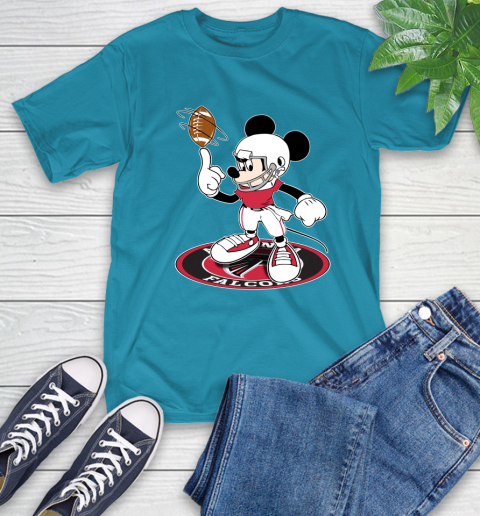 NFL Football Atlanta Falcons Cheerful Mickey Disney Shirt T-Shirt 9