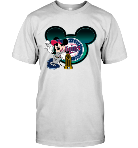 Minnesota Twins Mickey Mouse x Minnesota Twins Baseball Jersey W