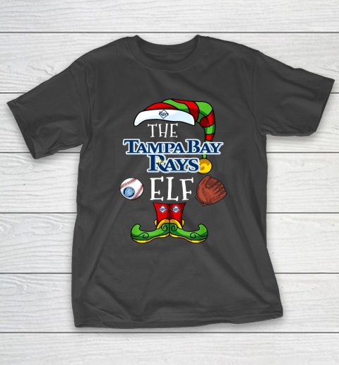 Tampa Bay Rays Christmas ELF Funny MLB T-Shirt
