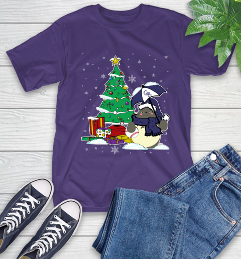 Colorado Rockies MLB Baseball Cute Tonari No Totoro Christmas Sports T-Shirt 5