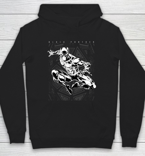 Marvel Black Panther Leap Graphic Hoodie