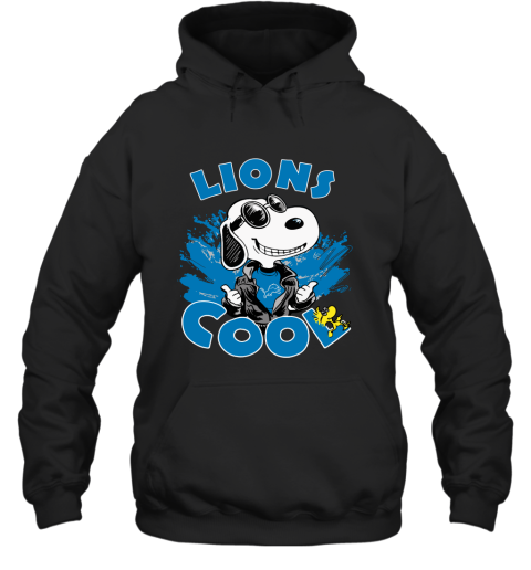 Detroit Lions Snoopy Joe Cool We're Awesome Hoodie