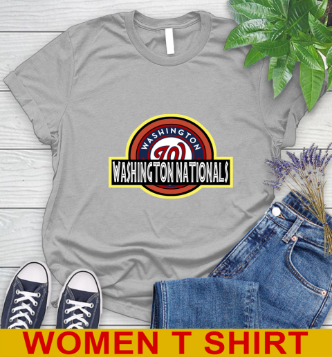 MLB Washington Nationals Jurassic Park Dinosaur Movie Baseball Sports 94 MLB Washington Nationals Jurassic Park Dinosaur Movie Baseball Sports - Image 94