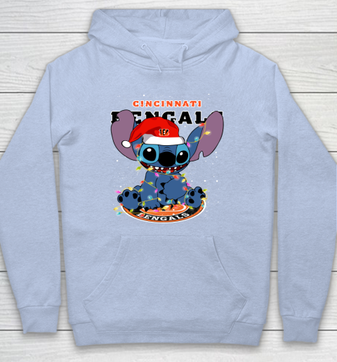 Cincinnati Bengals NFL Football noel stitch Christmas Hoodie 5