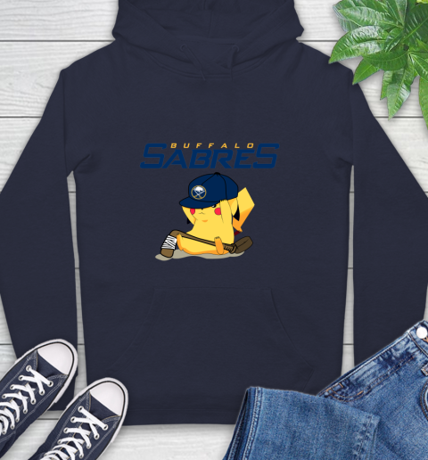 NHL Pikachu Hockey Sports Buffalo Sabres Hoodie 4