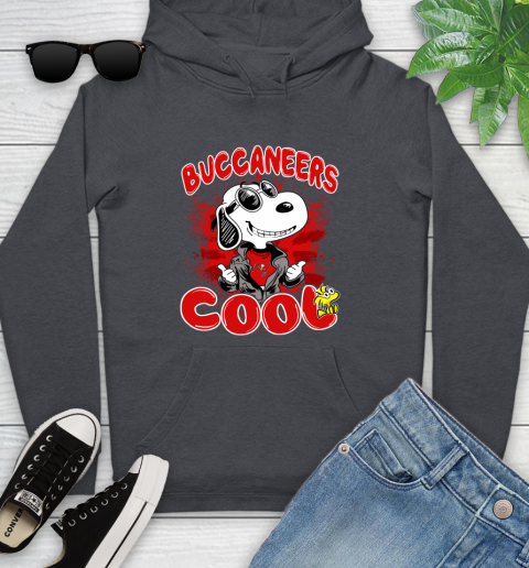 NFL Football Tampa Bay Buccaneers Cool Snoopy Shirt Youth Hoodie 8
