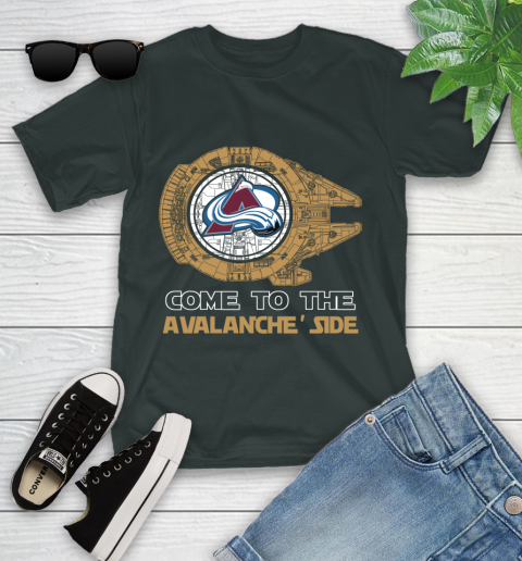 NHL Come To The Colorado Avalanche Wars Hockey Sports Youth T-Shirt 6
