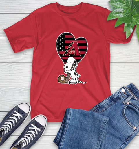 Washington Capitals MLB Baseball The Peanuts Movie Adorable Snoopy T-Shirt 10