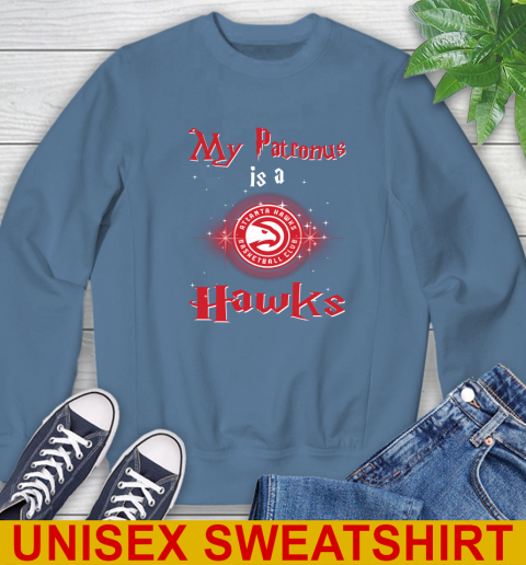 NBA Basketball Harry Potter My Patronus Is A Atlanta Hawks Sweatshirt 10