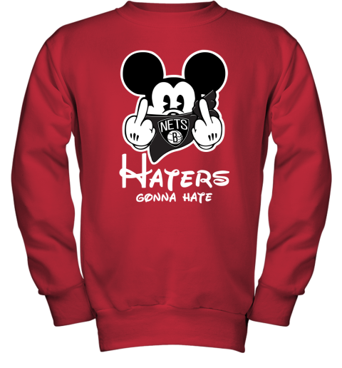 NFL Chicago Bear Haters Gonna Hate Mickey Mouse T-Shirt - TeeNaviSport