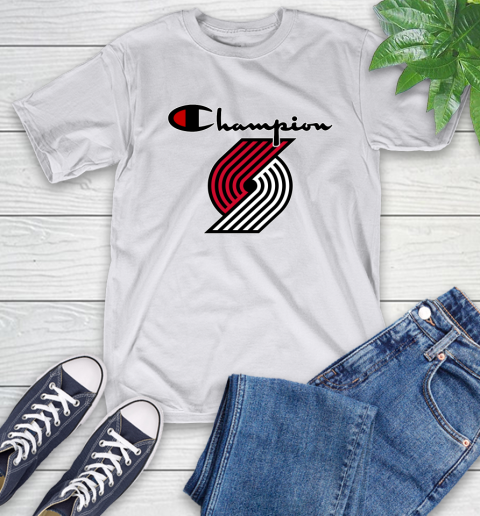 NBA Basketball Portland Trail Blazers Champion Shirt T-Shirt 11