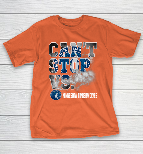 NBA Minnesota Timberwolves Basketball Can't Stop Vs T-Shirt 4