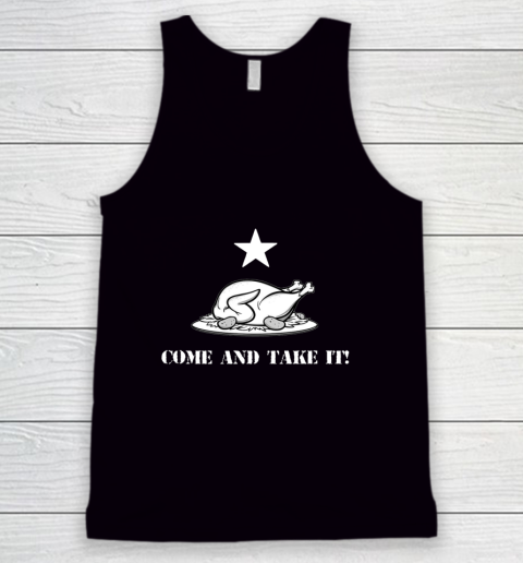 Thanksgiving Come And Take It Turkey Dinner Tank Top