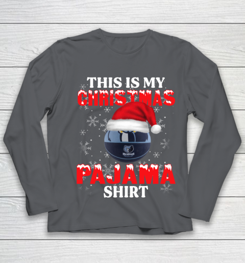 Memphis Grizzlies This Is My Christmas Pajama Shirt NBA Youth Long Sleeve 6