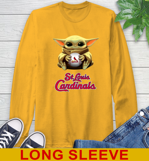 MLB Baseball St.Louis Cardinals Star Wars Baby Yoda Shirt 60
