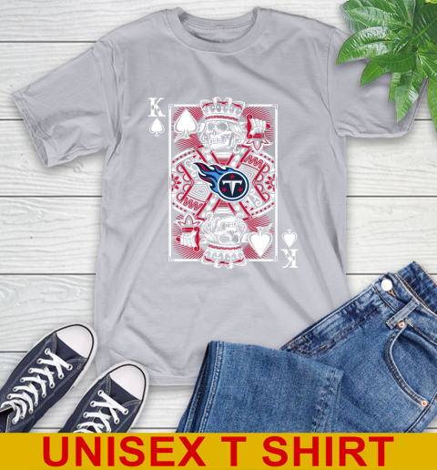 Tennessee Titans NFL Football The King Of Spades Death Cards Shirt T-Shirt 5