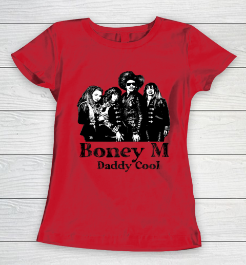 Boney M daddy Cool Rasputin Festival 1979 Women's T-Shirt 7