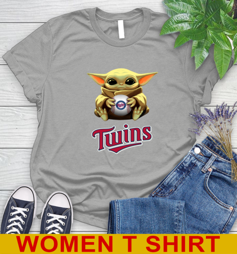 MLB Baseball Minnesota Twins Star Wars Baby Yoda Shirt 99
