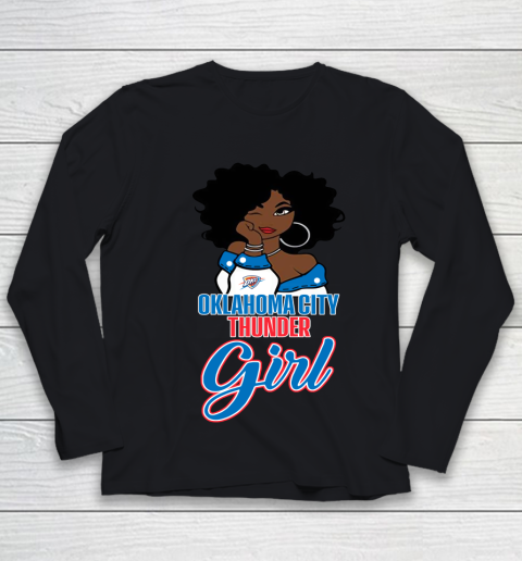 Oklahoma City Thunder Girl NBA Youth Long Sleeve