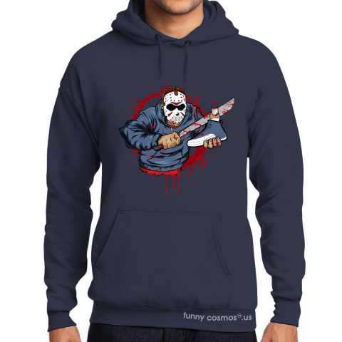 Air Jordan 12 Indigo Matching Sneaker Tshirt Jason Voorhees Blue and white Jordan shirt