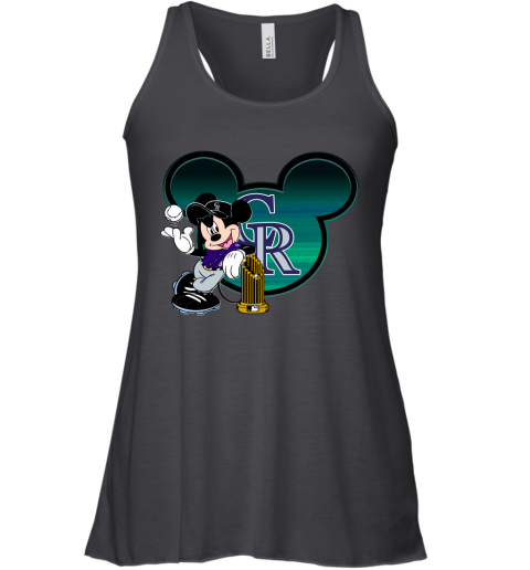 Colorado Rockies Mickey Mouse - Disney Hawaiian Shirts - The Best