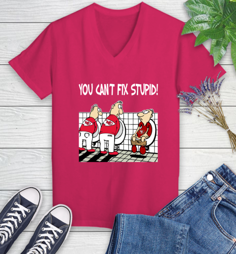 You Can t Fix Stupid Funny Kansas City Chiefs NFL Shirts Tee For