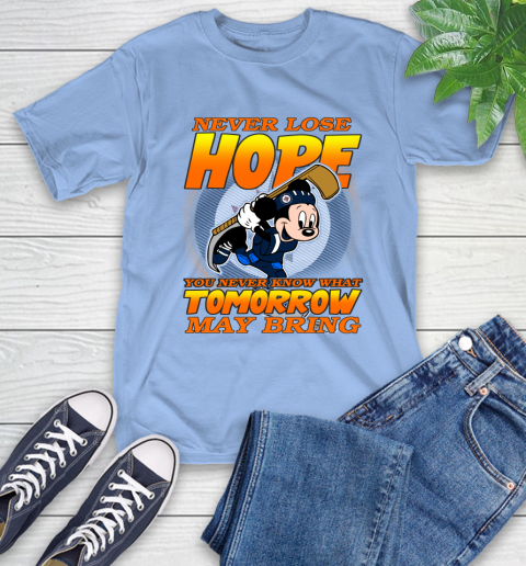 Winnipeg Jets NHL Hockey ootball Mickey Disney Never Lose Hope T-Shirt 12