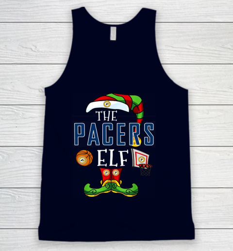 Indiana Pacers Christmas ELF Funny NBA Tank Top 2