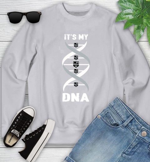 Los Angeles Kings NHL Hockey It's My DNA Sports Youth Sweatshirt 3