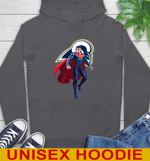 NFL Superman DC Sports Football Los Angeles Rams Hoodie 7
