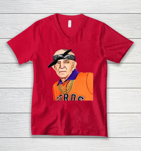 Mattress Mack V-Neck T-Shirt 5