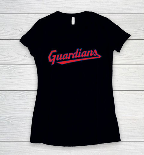 Cleveland Guardians t shirt Women's V-Neck T-Shirt