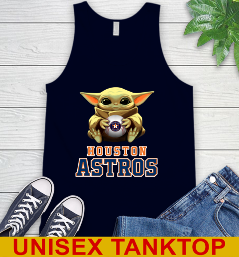 MLB Baseball Houston Astros Star Wars Baby Yoda Shirt 72