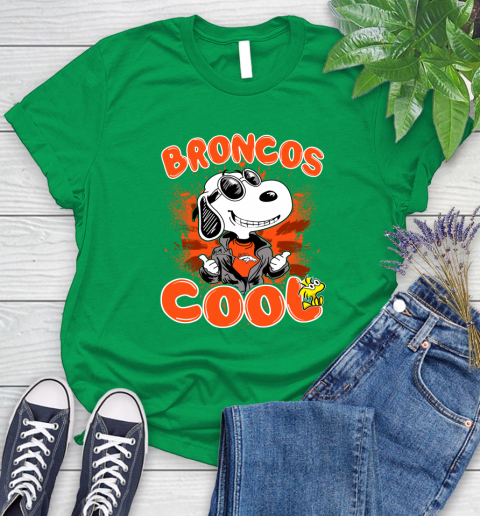 NFL Football Denver Broncos Cool Snoopy Shirt Women's T-Shirt 7