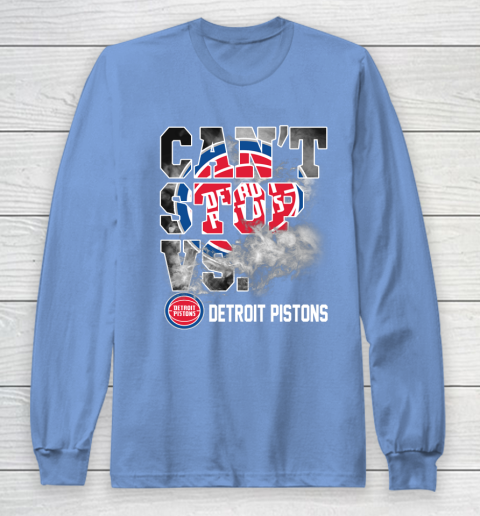 NBA Detroit Pistons Basketball Can't Stop Vs Long Sleeve T-Shirt 8