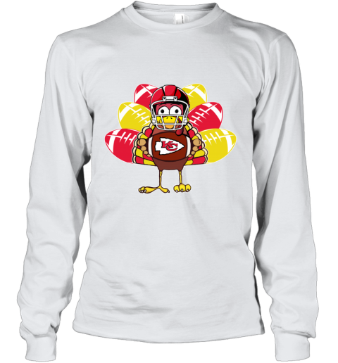 Long Sleeve Bleached KC Football Long Sleeve Bleached KC Football
